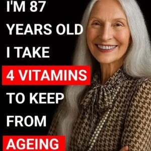 She’s 87 and Glowing—These 4 Vitamins Helped Her Stay Radiant, Energetic, and Youthful