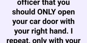 The Surprising Reason to Use Your Right Hand When Opening a Car Door