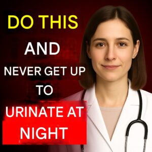 Do you wake up several times a night to go to the bathroom? Discover the 5 mistakes that are ruining your sleep