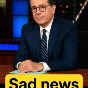 Heartbroken Stephen Colbert overcome with emotions