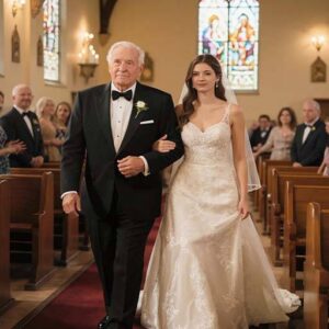 Woman Hired a Stranger to Pretend to Be Her Father on Her Wedding Day — But What Started as a Desperate Lie Ended Up Changing Her Life Forever
