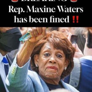 Waters Ordered To Pay Massive Fine For Violating Campaign Finance Laws