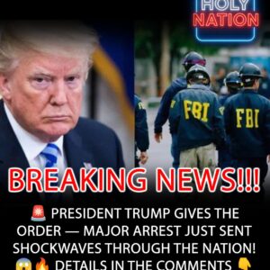 President Trump’s FBI Announces Major Arrest