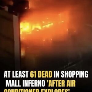 Over 60 killed after fire rips through newly opened mall in Iraq following AC explosion
