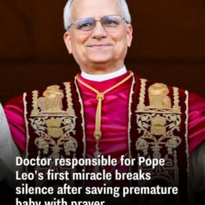 Doctor responsible for Pope Leo’s first miracle breaks silence after saving premature baby with prayer