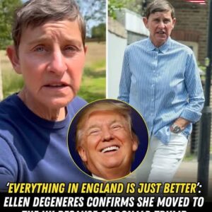 Ellen DeGeneres Blames Trump for Leaving the U.S.—Now Says She’s “Staying in the UK for Good”