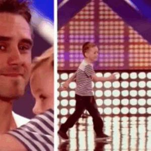 Single dad loses custody of his son and c ries when the boy runs onstage after thrilling audition