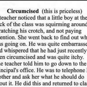 A Teacher a little boy…