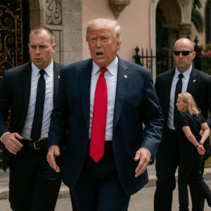 BREAKING: Secret Service Rushes Trump To Safety After Armed Woman Breaches Mar-a-Lago