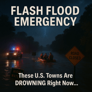 FLASH FLOOD EMERGENCY Just Declared — These U.S. Towns Are Drowning Right Now…