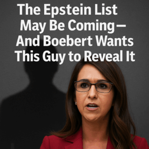 The Epstein List May Be Coming — And Boebert Wants This Guy to Reveal It