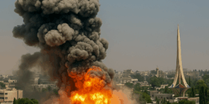 Middle East on Fire Again — Massive Strikes Caught on Camera