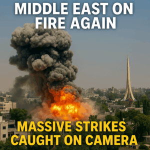 Middle East on Fire Again — Massive Strikes Caught on Camera