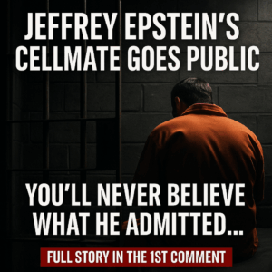 JEFFREY EPSTEIN’S CELLMATE GOES PUBLIC — AND IT’S EXPLOSIVE