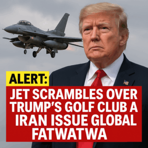 ALERT: Jet Scrambles Over Trump’s Golf Club as Iran Issues Global Fatwa
