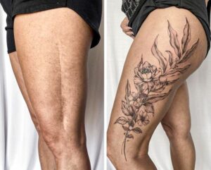 Tattoos can help you turn scars into something beautiful