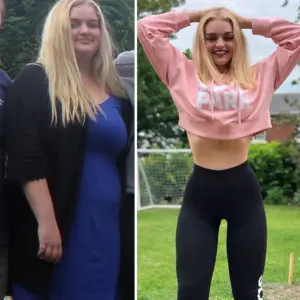Bullied Teen Loses 132 lbs Before School Dance, Stuns Everyone With Her Transformation