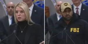 ‘He’s In Custody’ – AG Pam Bondi, FBI’s Kash Patel Hold Emergency Press Conference