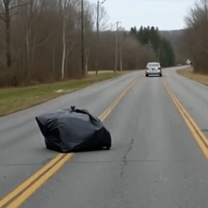 Strange Object Thrown From Car in Motion — What Was Inside Sparked Panic