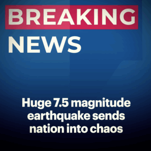 after 7.5 magnitude earthquake caused tsunami