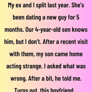 My ex and I split last year