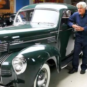 Jay Leno shows us Johnny Carson’s classic 1939 Chrysler Royal