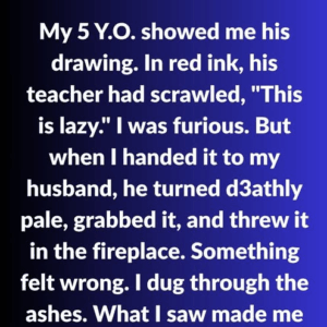 THE DRAWING MY SON MADE UNCOVERED A SECRET MY HUSBAND HID FOR YEARS