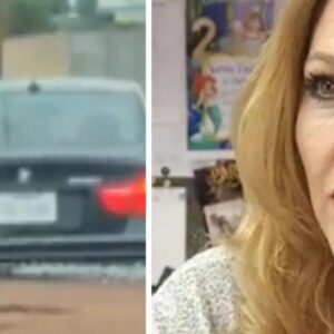 ViraI Video: Mom Whoops Son With Belt On Side Of Road After His Joyride In Her BMW