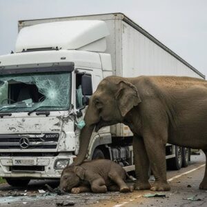 Driver Hits Baby Elephant — What the Mother Did Next Shocked the World