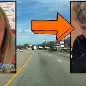 Teacher Spots Boy Cycling Alone On Busy Highway, Helps Save His Dad
