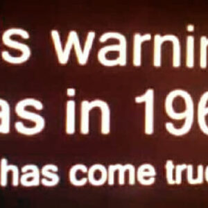 Chilling Warning From 1965 Comes True 53 Years Later