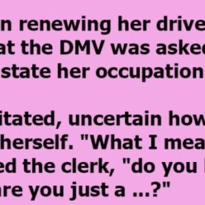 Mother is asked about her real occupation. Her response is one for the books