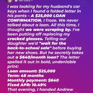 We Were Scraping By — Then I Found Out My Husband Took Out a $25K Loan Behind My Back