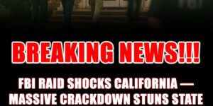 FBI RAID just rocked California