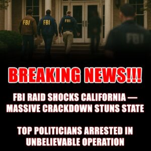FBI RAID just rocked California