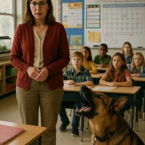 No One Understood Why the Dog Barked at Her—Until They Opened the Folder on Her Desk