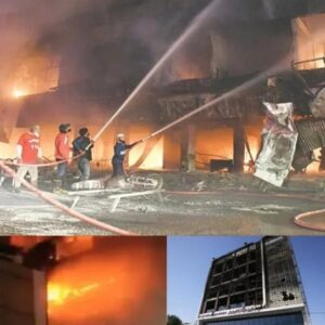 60+ Dead As Inferno Tears Through Newly Opened Iraqi Mall