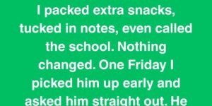 My Son Was Giving His Lunch Away Every Day—But Not For The Reason I Thought