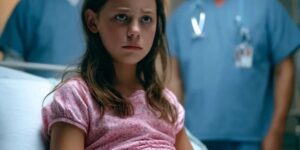 A 12-year-old girl with a big belly was brought to the hospital. When doctors realized what was inside, they were sh0cked.